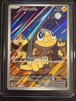Helioptile 143/132 Illustration Rare ME01: Mega Evolution Pokemon TCG NM - Image 1