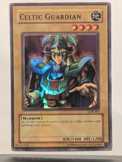 Celtic Guardian LOB-007 Unlimited Super Rare NM - Image 1