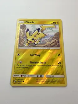 Pikachu Burning Shadows Reverse Holo 40/147 Near Mint NM Pokemon Card 2017 - Image 1