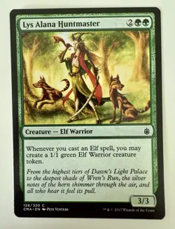 1x Lys Alana Huntmaster (126) Commander Anthology NM MTG Magic the Gathering x1 - Image 1