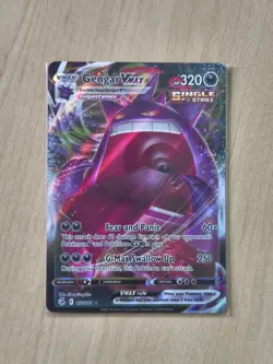Pokemon Gengar VMAX TCG Card 157/264 SWSH: Fusion Strike NM Ultra Rare - Image 1