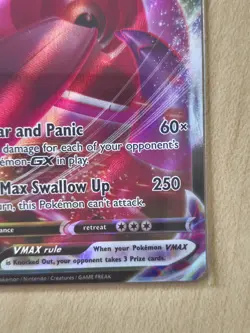 Pokemon Gengar VMAX TCG Card 157/264 SWSH: Fusion Strike NM Ultra Rare - Image 4