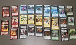 Vintage Duel Masters TCG Card Lot Wizards Of The Coast DM 08 Epic 48 Cards - Image 1