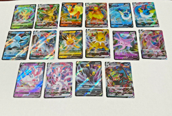 Pokemon TCG S- Chinese Card Eeveelution Set of 16 Full Art Holo Rare NM - Image 1