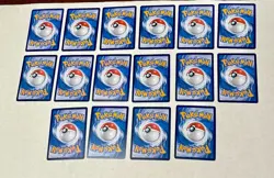 Pokemon TCG S- Chinese Card Eeveelution Set of 16 Full Art Holo Rare NM - Image 3