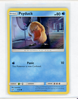 Psyduck 7/18 Detective Pikachu Rare Holo Pokemon Trading Card TCG NM - Image 1
