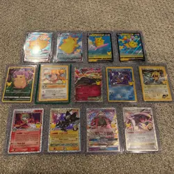 Pokemon Celebrations Card Lot Pikachu Gyarados 13 Different Cards - Image 1