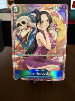 Boa Hancock OP13-051 (Alternate Art) Carrying On His Will One Piece TCG Card - Image 1