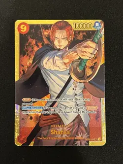 OP01-120 Shanks SEC - One Piece TCG English Card Near-Mint Secret Rare - Image 1