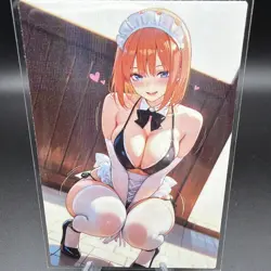 Yotsuba Nakano Anime Waifu Card Doujin ACG Goddess Holo - Image 1