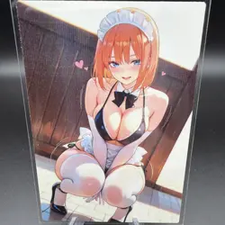 Yotsuba Nakano Anime Waifu Card Doujin ACG Goddess Holo - Image 2