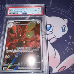 Pokemon TCG PSA 8 Graded Scizor Obsidian Flames Holo Card 205/197 - Image 2