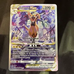 Zeraora VSTAR GG43/GG70 Crown Zenith: Galarian Gallery Holo Pokemon Card - Image 1