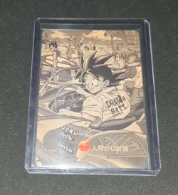 Dragonball Manga Cover Art Card CCG LZ01-LR22 - Image 2