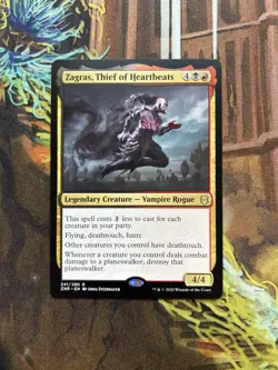 x1 Zagras, Thief of Heartbeats - Zendikar Rising - NM - MTG - Image 1