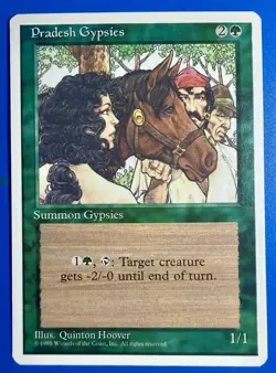 1 BANNED MTG | Pradesh G | Fourth Edition | 1995 | Magic The Gathering |NM - Image 1