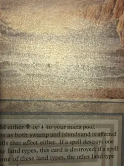 Underground Sea Revised MTG: Magic The Gathering LP Reserved List Dual Land - Image 3