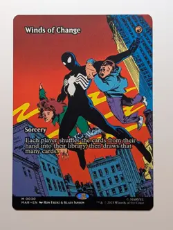 Winds of Change (Borderless) #30 Mythic Rare - MTG MAR Marvel Eternal-Legal, NM - Image 1