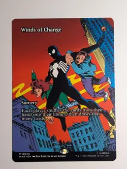 Winds of Change (Borderless) #30 Mythic Rare - MTG MAR Marvel Eternal-Legal, NM - Image 2