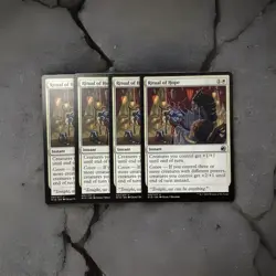 MTG MID: X4 Ritual of Hope Innistrad: Midnight Hunt 031/277 Regular Uncommon - Image 1