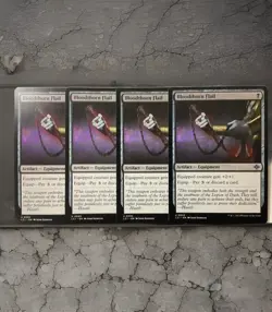 MTG LCI Bloodthorn Flail x4 | Artifact Equipment Common Playset - Image 1
