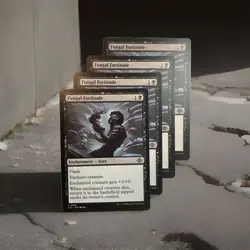 MTG LCI: X4 FUNGAL FORTITUDE (Enchantment Aura) Regular Common 0106 - Image 1