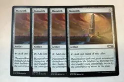 MTG M19: X4 Manalith (Artifact) Core Set 2019 Regular Common 239 - Image 1