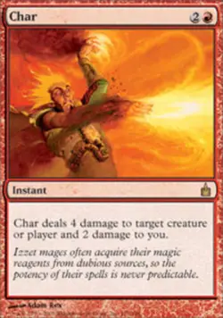 1x Char - Foil Light Play, English Ravnica: City of Guilds MTG Magic - Image 1