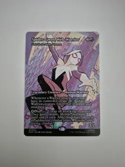 Spider-Gwen, Web-Warrior - Najeela, the Blade-Blossom (Borderless) Regular 24 - Image 1