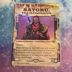 Satoru, the Infiltrator (FOIL) x1 - MTG Outlaws of Thunder Junction OTJ #298 - Image 1