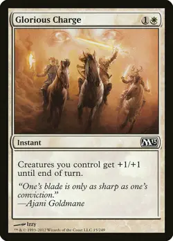 1x Glorious Charge - NM English MTG - Magic 2013 - Image 1