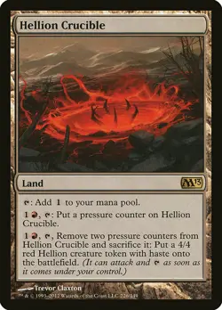 1x Hellion Crucible - NM English MTG - Magic 2013 - Image 1