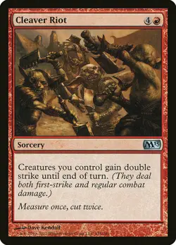 1x Cleaver Riot - NM English MTG - Magic 2013 - Image 1