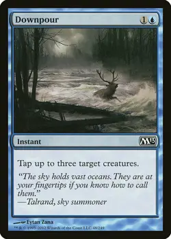 1x Downpour - NM English MTG - Magic 2013 - Image 1