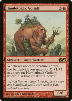 1x Hamletback Goliath - NM English MTG - Magic 2013 - Image 1