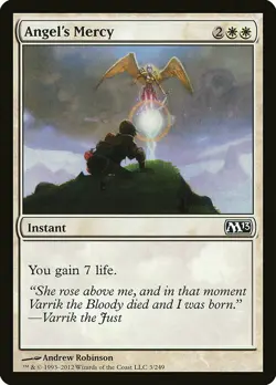 1x Angel's Mercy - NM English MTG - Magic 2013 - Image 1