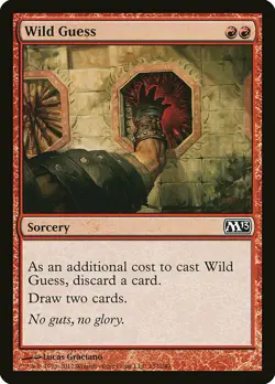 1x Wild Guess - NM English MTG - Magic 2013 - Image 1