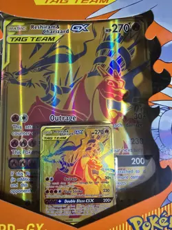2-Pokemon Reshiram & Charizard GX Tag Team Premium Collection Boxes - Image 2