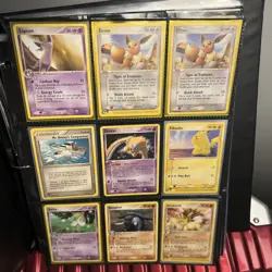 Huge Mid Era/Vintage Pokemon Card Collection Whole Binder Full - Image 1