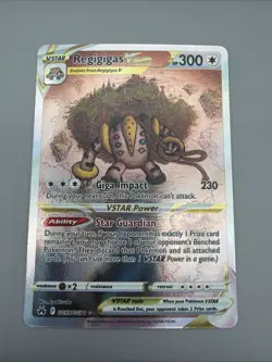 Regigigas VSTAR GG55/GG70 Galarian Gallery Ultra Rare Pokemon Crown Zenith 2023 - Image 1