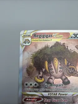 Regigigas VSTAR GG55/GG70 Galarian Gallery Ultra Rare Pokemon Crown Zenith 2023 - Image 2