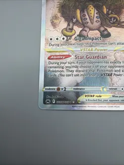 Regigigas VSTAR GG55/GG70 Galarian Gallery Ultra Rare Pokemon Crown Zenith 2023 - Image 4