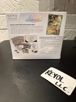 Sealed PRISMATIC EVOLUTIONS Pokemon Center Exclusive ETB Elite Trainer Box - Image 2