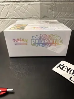 Sealed PRISMATIC EVOLUTIONS Pokemon Center Exclusive ETB Elite Trainer Box - Image 3
