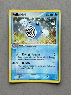 Poliwhirl 46/112 Holo ~ FireRed & LeafGreen 2004 Uncommon Pokemon TCG ~ NM - Image 1