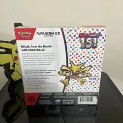 Pokemon TCG Scarlet & Violet 151 Alakazam Ex Collection BRAND NEW SEALED Pokemon - Image 2