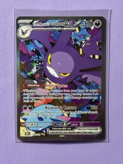 TCG Pokemon English Team Rocket's Crobat ex 234/182 Sv10: Destined Rivals Holo - Image 1