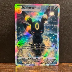 Pokemon TCG Pocket Umbreon Holographic SIR- Fan Art - Image 1