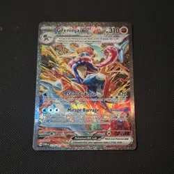 Pokemon TCG Greninja EX 214/167 Special Illustration Rare Twilight Masquerade - Image 1