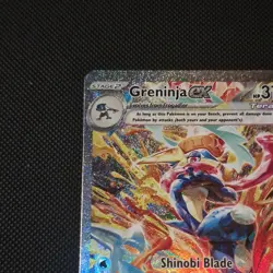 Pokemon TCG Greninja EX 214/167 Special Illustration Rare Twilight Masquerade - Image 2